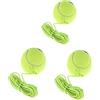 AICHUANG Palla da tennis e corda di ricambio per allenatore di tennis, palla da tennis con cordino, ideale per allenamenti di tennis indoor ed outdoor con una palla di rimbalzo resistente