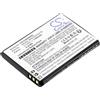 TECHTEK batterie compatibile con [Nokia] 5710, 5710 XA DS, TA-1482, sostituisce [AT&T] ATTEA211101, Cingular Flex, Flex 4G LTE Flip,