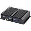 Partaker Fanless Mini PC,Industrial Computer,Desktop Computer with Core i5 8250U CPU, 16GB RAM 240GB SSD 1TB HDD, 2xNICs, 4xUSB 3.0, 6xCOM RS232, HD Port, Wi-Fi, Aluminum Body