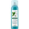 Klorane Shampoo Secco Alla Menta Acquatica Bio Anti-Inquinamento E Detox 150 Ml