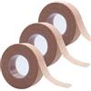 GZQINGYONG 3 Rotoli Benda Autoadesiva,1.25cm x 9.14m Tape Sportivo Bende Elastiche Benda Elastica Autoadesiva,Non Tessuti Bende Elastiche Garza Autoadesiva Fasce Fasciatura per Caviglie,Comodo e Traspirante