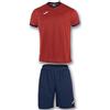 Joma 101097.603.2XS, T-Shirt Boy's, Rosso/Marino, XXS