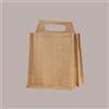 LUCGEL 10 Pz Shopper Busta Juta Naturale Portabottiglie 500/750 ml per Birra 24,5+17xH23,5/31 cm