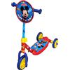Monopattino per Bambini in Acciaio 3 Ruote Mickey Mouse