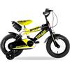Bicicletta Bambino Movimento a Sfera Volare Sportivo 12"-Giallo