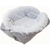 LSOAARRT Tappetino Auto riscaldante per Gatti Peloso per Gatti Cani di Piccola Taglia, Funzione 2 in 1 Morbida Coperta in Peluche per Cani Gatti al Coperto Cuccia soffice per Animali Domestici (B)