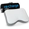 Third of Life Cuscino Re-Charge Intense | Cuscino ortopedico per dormire sul fianco | Cuscino ergonomico in memory foam per la cervicale con carbone attivo di bambù | Innovativa tecnologia per un sonno più profondo
