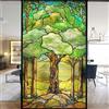 Lumanduo Finestre Film Privacy Vetro Colorato Adesivi per Finestre Statico Aggancio Decorativo Smerigliato Pellicola per Finestre UV Bloccaggio Tenui Colori Coperture Finestre (T,60x120cm WxH)