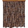 Jolan Tende di Perline Sospeso,Tenda con Perline in Legno Naturale e bambù,Tende per Porte con Perline Fili Divisorie per La Casa,Pannelli Tenda Antimosche,per Balcone Cucina,W×H-60strands(60×200cm)