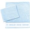 MAGIE DI CASA Asciugamani PERSONALIZZATI, Set 2 Pezzi Spugna da Bagno Spugna, Viso + Ospite Cotone 100% Made in Italy (TVB NONNO AZZURRO)
