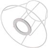 UPKOCH Per Paralume Ferro Struttura Lampadario Pratica e Resistente Design Elegante Per Lampade Da Tavolo e Soffitto Compatibile Con Base