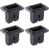 Doo Engy Supporto a clip in plastica, per sedile posteriore, per sedile posteriore, per A4 B7 8E A6 C6 4F Q7 4L