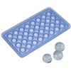 Lurch 10435 - Stampo per ghiaccioli a Forma sferica da Ø 20 mm, Colore: Blu Ghiaccio