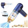 Jivoxia Aspirapolvere Auto, Aspirabriciole Senza Fili Ricaricabile Da 15000pa, Mini Aspirapolvere Leggero Con Spazzola E Ugello Soffiante, Aspirapolvere Portatile Per Auto, Casa, Ufficio, Casa, Ufficio