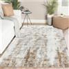 Famibay Tappeto Salotto Moderno Pelo Corto Tappeto Camera Da Letto Lavabile In Lavatrice 120x170 Beige Morbido Tappeto Soggiorno Tavolo Da Pranzo Salone Stanza