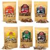BWAY Chips Affumicatura - Legna per Barbecue per Affumicatura di Maiale, Pesce, Frutta e Verdura - Legno per Affumicatura al Gusto Olivo, Arancio, Mandorlo, Limone, Noci e Quercia (6x1L)