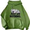 Generic Felpe con Cappuccio da Donna Carino Felpe con Cappuccio per Ragazze Adolescenti Felpe con Cappuccio Felpa Cotone Donna Felpe Nere Donna Lunga Senza (Green, S)