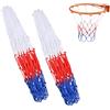 Flintronic Rete da Basket, Rete da Basket Resistente, Rete di Ricambio da Basket Professionale a 12 Anelli, Adatta per Basket, Interni, Esterni, Campi