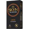 SKYN® Large (XL/King Size) Preservativi Senza Lattice Di Taglia Grande, 10 pezzi x 1