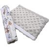 Medi Partners Protezione per cintura di sicurezza per auto 17x22 cm Bambino 100% cotone Minky Double Sided Punti di attrito per auto sportive