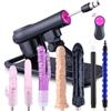 KlicLok Macchina del sesso telecomandata con grandi dildo Love Machine Sex Toys per uomini e donne Macchina automatica di spinta con dildo realistico e attacchi 3XLR