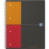 Oxford 100104329 - Quaderno Spiralato Activebook, Formato A4+, Nero