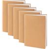 SHSHbuy Quaderni A5,Blocco Note A5,Taccuino Pagine Bianche,Quaderno Schizzi per Copertina Rigida Carta Kraft,Sketchbook Diario per Appunti Pittura Graffiti