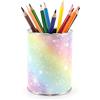 nikima Schönes für Kinder Portapenne arcobaleno include 12 matite colorate triangolari, portamatite da scrivania per ragazze e ragazzi, organizer