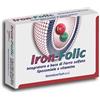 NUTRAGENETECH SRL Iron-Folic Integratore Di Ferro 30 Capsule