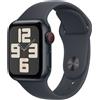 Apple Watch SE GPS + Cellular 40mm Cassa Alluminio Mezzanotte con Mezzanotte Spo