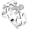 Le Bebè Anello Le Bebè - Le Ghirlande - bimbo in oro bianco 18kt e diamanti
