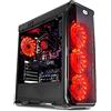 LC-Power CAJA PC LC-POWER GAMING 988B - RED TYPHOON, MIDI TOWER, PC, METAL, NEGRO, ATX,MICRO ATX,MINI-ITX, JUEGO