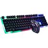 Yililay Tastiera da gioco per mouse e tastiera mouse e tastiera, tastiera per gioco da gioco USB Set di mouse GTX300 COMBO COMBO LIGCHI