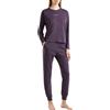 United Colors of Benetton 30963F03K Pantalone del Pigiama, Viola, M Donna
