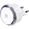 Hama Luce notturna a LED per presa elettrica, sensore notturno, luce diurna (luce di orientamento, luce stillata, per bambini, adulti, luce snooze, luce notturna, lampada notturna, luce notturna, luce
