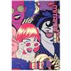 MITAMA Agenda TRENDY GRAFICA POP -ART - Planner Settimanale - 18 mesi Settembre 2023 - Febbraio 2025-158 pagine + 50 contenuti extra - Copertina Flessibile + Segnalibro - 15 x 21 cm
