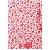 MITAMA Agenda TRENDY GRAFICA RED FLOWERS - Planner Settimanale - 18 mesi Settembre 2023 - Febbraio 2025-158 pagine + 50 contenuti extra - Copertina Flessibile + Segnalibro - 15 x 21 cm