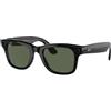 ray ban stories Occhiali da Sole Ray-Ban Wearable RW4006 WAYFARER 601/71 Nero