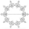 Swarovski SPILLA IDYLLIA TAGLIO MISTO FIOCCO DI NEVE DONNA SWAROVSKI