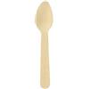 Metaltex 571300000 - Cucchiaio usa e getta in legno di betulla Cucchiaino da dessert