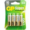 GP batterijen Pacchetto d'azione Gp Super Ultra Aa