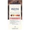 phyto Color kit 6,77 marrone chiaro cappuccino 1 latte 50 ml + 1 crema 50 ml + 1 maschera 12 ml