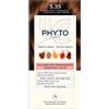 phyto Color kit 5,35 castano chiaro cioccolato 1 latte 50 ml + 1 crema 50 ml + 1 maschera 12 ml