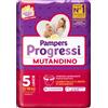 Pampers progressi mutandina junior 17 pezzi