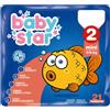 babystar Pannolino babystar 3/6kg t2 21 pezzi