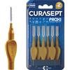 Curasept proxi t14 ocra/dark gold 6 pezzi