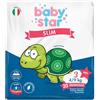 babystar Pannolini babystar slim 4/9kg taglia 3 midi 20 pezzi