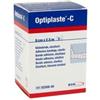 optiplaste Benda elastica autoadesiva optiplaste e supporto in cotone misura a riposo 8x250cm misura in estensione 8x450cm