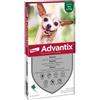 Advantix Spot On Soluzione 6 Pipette 0,4 Ml 40 Mg + 200 Mg Cani Fino A 4 Kg