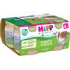 Hipp bio omogeneizzato pollo e vitello 4 pezzi da 80 g